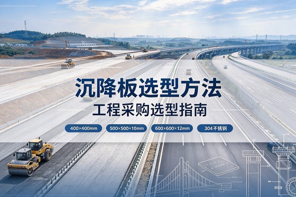 西峰沉降板选择方法