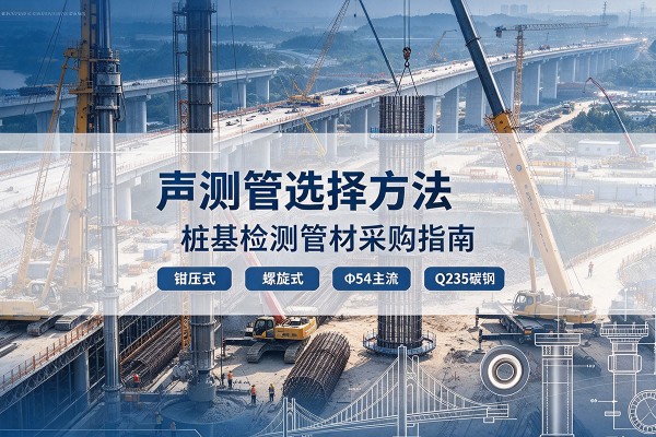 西峰声测管选型标准