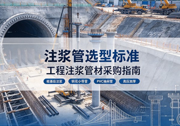 西峰注浆管选型标准